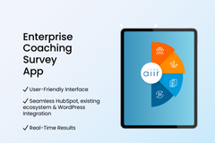 Enterprise Coaching Survey App for Consulting Firm